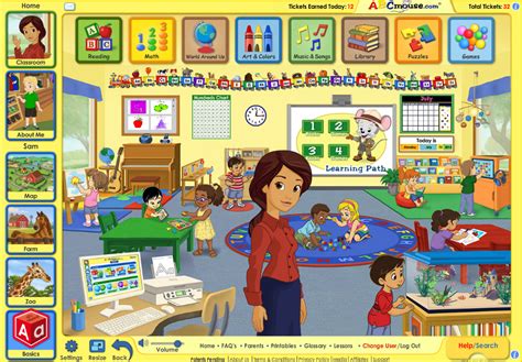 Free Online Educational Learning Games for Kids.